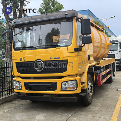 Shacman L3000 4*2 Caminhão de sucção de esgotos de alta pressão de vácuo de sucção fecal de jato Caminhão de limpeza de esgotos
