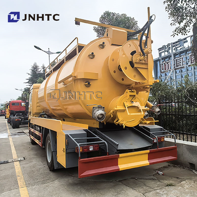 Shacman L3000 4*2 Caminhão de sucção de esgotos de alta pressão de vácuo de sucção fecal de jato Caminhão de limpeza de esgotos