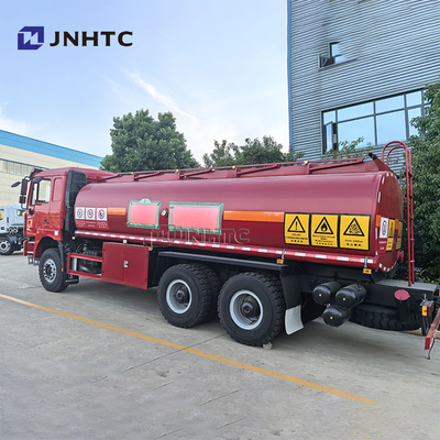 Boa condição Shacman F3000 20000 litros Camiões-tanque 6x4 10 Wheeler 380hp Euro2 6*4 Shacman Oil Fuel Tank Trucks Em estoque