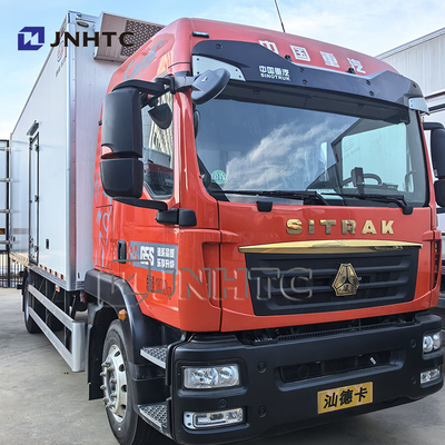 Camião frigorífico Sitrak 4x2 Camião congelador Sinotruk EURO2/3/4/5 Alta qualidade Transportes Refrigerantes Alimentos Preço barato Para venda