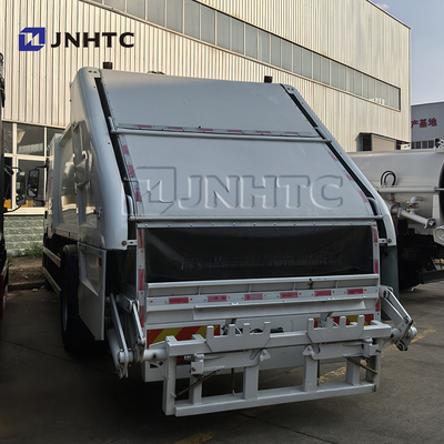 Novo Shacman 4X2 5 toneladas 6 rodas compactador caminhão de lixo de alta qualidade