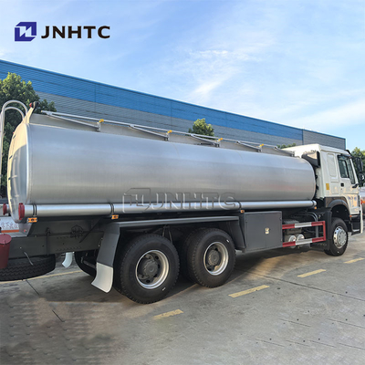 SINOTRUK HOWO 6X4 10 rodas 15cbm Tanque de combustível Camião de tanque de óleo Camião de tanque de óleo
