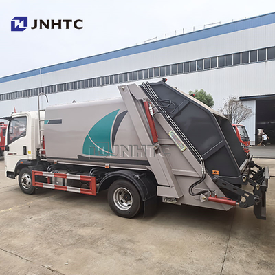 Novo HOWO 6 rodas 5-15cbm Lixeira limpeza caminhão de lixo
