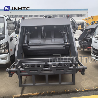 Novo HOWO 6 rodas 5-15cbm Lixeira limpeza caminhão de lixo