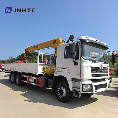 Caminhão de carga Shacman F3000 6X4 pesado com guindaste