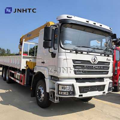 Caminhão de carga Shacman F3000 6X4 pesado com guindaste