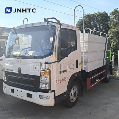 HOWO Mini 3000L camião de água com canhão de nevoeiro camião multifuncional de supressão de poeira para mineração