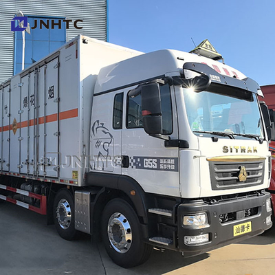 SITRAK Transporte de mercadorias perigosas personalizado Caminhão de carga 4x2 Diesel Firecracker Caminhão de entrega inflamável