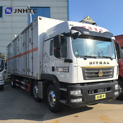 SITRAK Transporte de mercadorias perigosas personalizado Caminhão de carga 4x2 Diesel Firecracker Caminhão de entrega inflamável