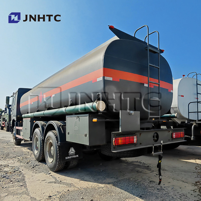 Howo Oil Tank Truck 6x4 380hp Capacidade de 10 rodas 20000 litros High Strength Steel Fuel Tank Truck