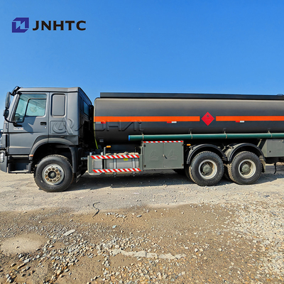 Howo Oil Tank Truck 6x4 380hp Capacidade de 10 rodas 20000 litros High Strength Steel Fuel Tank Truck