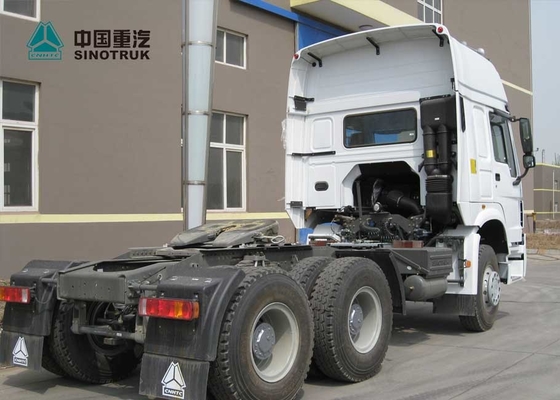 Prima de SINOTRUK HOWO 6X4 371HP - caminhão da cabeça do trator do caminhão do motor com 2 depósitos