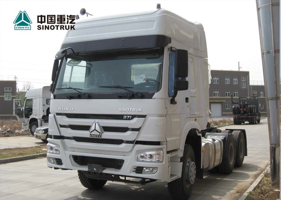 Prima de SINOTRUK HOWO 6X4 371HP - caminhão da cabeça do trator do caminhão do motor com 2 depósitos