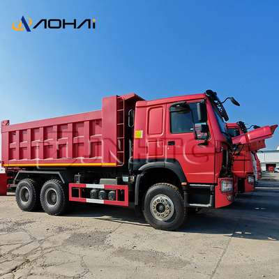Caminhão de alta qualidade HOWO 6x4 Condução 340 HP 10 Wheeler Diesel Dump Truck
