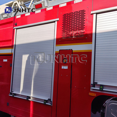 6x4 personalizado Drive 32 metros altura de trabalho escada aérea caminhão de bombeiros para resgate de edifícios altos