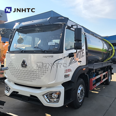 HOWO MATE 4x2 Mini Vacuum Tanker de Sucção de Esgoto