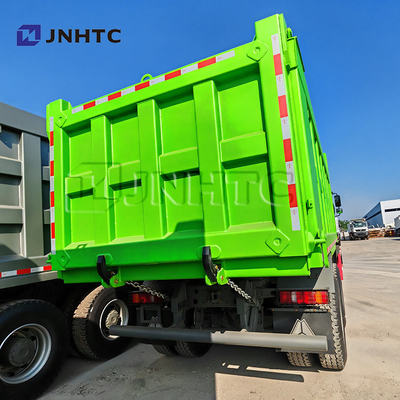 Novo caminhão HOWO Tipper 6x4 dirigindo 340 HP 10 Wheeler diesel Dump Truck
