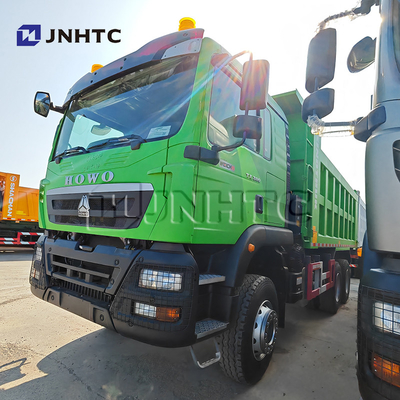 Novo caminhão HOWO Tipper 6x4 dirigindo 340 HP 10 Wheeler diesel Dump Truck