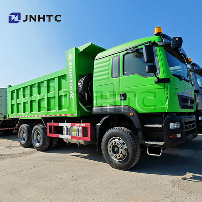 Novo caminhão HOWO Tipper 6x4 dirigindo 340 HP 10 Wheeler diesel Dump Truck