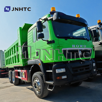 Novo caminhão HOWO Tipper 6x4 dirigindo 340 HP 10 Wheeler diesel Dump Truck