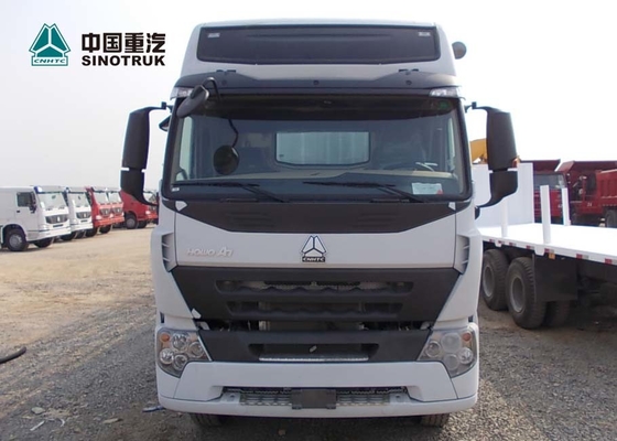 Caminhão pesado da carga de A7 Howo Sinotruk 8x4 50T com o recipiente de carga do comprimento de 7M