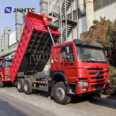 Caminhão pesado Sinotruck Howo Dump Truck Camião 6x4 10 Wheeler 336 371 380 hp 40 Ton Tipper Dump Truck