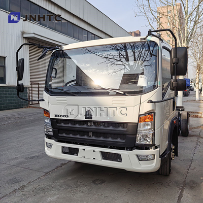 HOWO 4x2 Carregamento leve Mini Van Cargo Box Camião China Camião Chassis