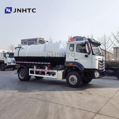 China Brand HOWO NX 6 rodas de alta pressão aspirador de vácuo