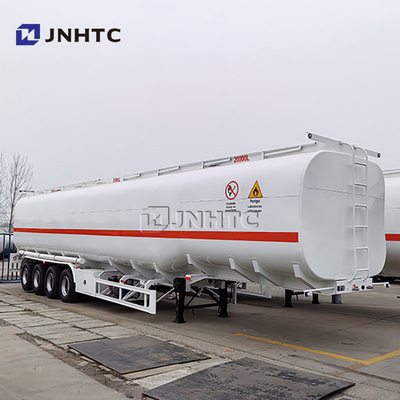 4 eixos 75000L Tanque de combustível de ferro e aço Semi Triler para venda