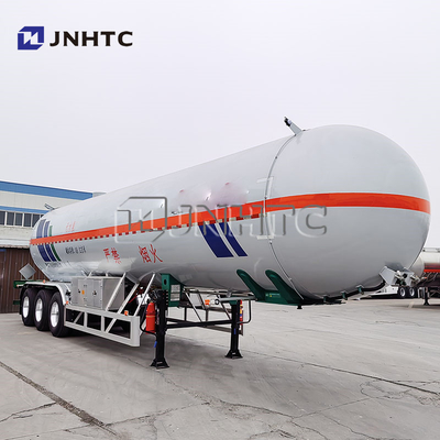 Gás liquefeito de amônia anidra 50 M3 Tanque de gás para transporte rodoviário Semi-reboque