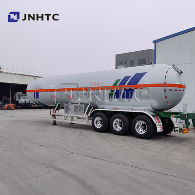 Gás liquefeito de amônia anidra 50 M3 Tanque de gás para transporte rodoviário Semi-reboque