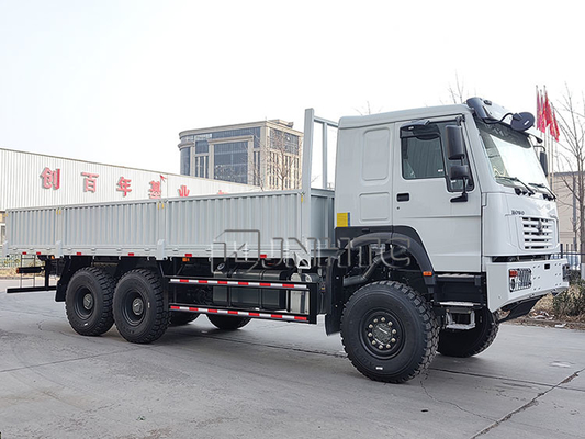 Caminhão Sino Howo 6x6 Off Road 6 Pneus 10 Rodas RHD LHD Tração integral AWD Caminhão de carga