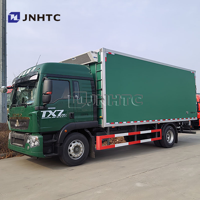 Bom preço Aumark HOWO TX7 6x4 Camião frigorífico Diesel Caminhão frigorífico de carga leve Container frigorífico de 1 a 6 toneladas Camião frigorífico