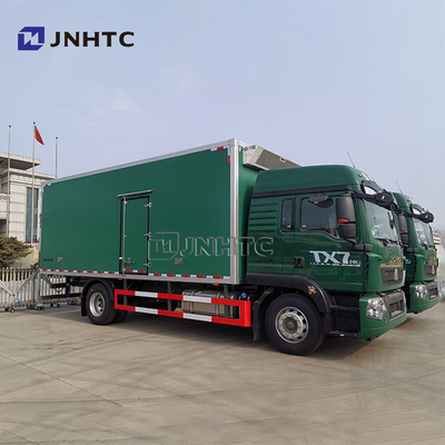 Bom preço Aumark HOWO TX7 6x4 Camião frigorífico Diesel Caminhão frigorífico de carga leve Container frigorífico de 1 a 6 toneladas Camião frigorífico