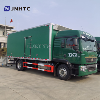 Bom preço Aumark HOWO TX7 6x4 Camião frigorífico Diesel Caminhão frigorífico de carga leve Container frigorífico de 1 a 6 toneladas Camião frigorífico