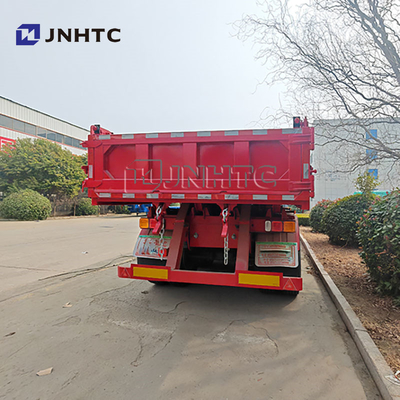 China Marca 3 eixo hidráulico Caminhões de grãos Remorques Dumping Rear End Dump Tipper Semi-trucks Trailer para caminhões