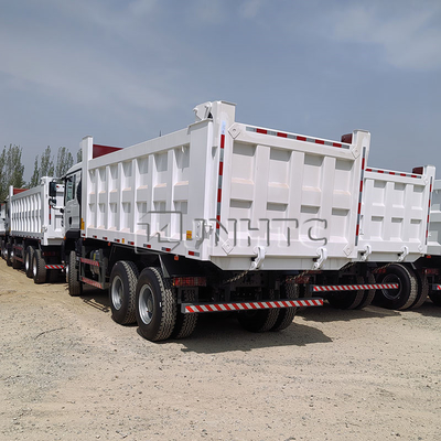 Sinotruk HOWO TX 371HP Diesel Dump Truck 10 rodas 6X4 Transmissão manual Weichai Motor Euro 2 Tipper