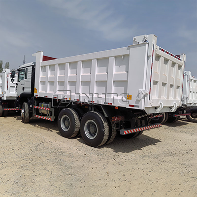 Sinotruk HOWO TX 371HP Diesel Dump Truck 10 rodas 6X4 Transmissão manual Weichai Motor Euro 2 Tipper