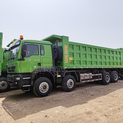 Sinotruk HOWO Tx Alta Configuração 8X4 12 Rodas Caminhão Mineiro Para o Congo