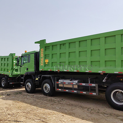 Sinotruk HOWO Tx Alta Configuração 8X4 12 Rodas Caminhão Mineiro Para o Congo