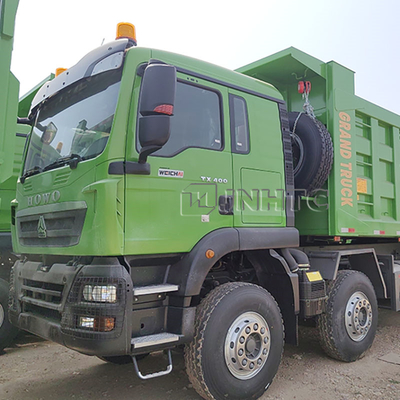 Sinotruk HOWO Tx Alta Configuração 8X4 12 Rodas Caminhão Mineiro Para o Congo