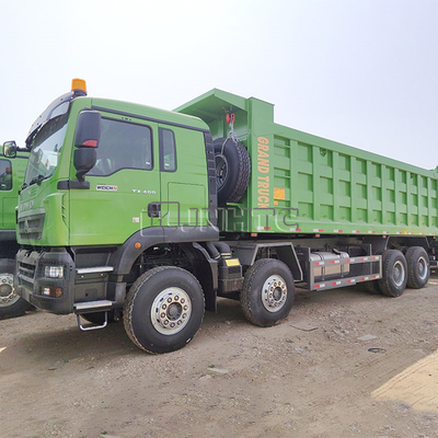 Sinotruk HOWO Tx Alta Configuração 8X4 12 Rodas Caminhão Mineiro Para o Congo