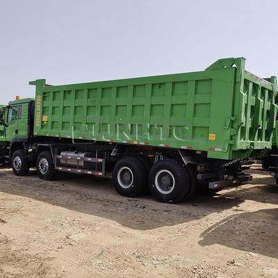 Sinotruk HOWO Tx Alta Configuração 8X4 12 Rodas Caminhão Mineiro Para o Congo