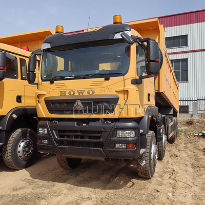 Sinotruck HOWO Tx Dumper Truck 8X4 371HP 12 Wheeler 40ton Direito de Direito