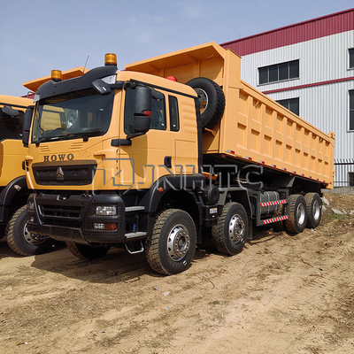 Sinotruck HOWO Tx Dumper Truck 8X4 371HP 12 Wheeler 40ton Direito de Direito