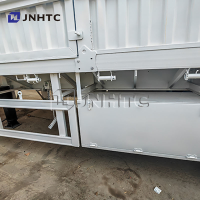 2 eixos 3 eixos 20Ton-40Ton Cargo Box Semi-trailer com 40ft-45ft lateral vedação transporte