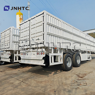 2 eixos 3 eixos 20Ton-40Ton Cargo Box Semi-trailer com 40ft-45ft lateral vedação transporte