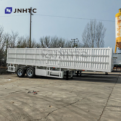 2 eixos 3 eixos 20Ton-40Ton Cargo Box Semi-trailer com 40ft-45ft lateral vedação transporte