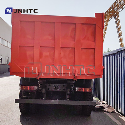 Caminhão pesado Sinotruck Howo Camion 6x4 10 Wheeler 400 hp 30Ton Tipper Dump Truck Com Rede Anti-roubo