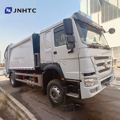 Sinotruk Howo 4X2 300 HP Euro II Direito de direção Coletor de lixo Caminhão comprimido Caminhão de coleta de resíduos